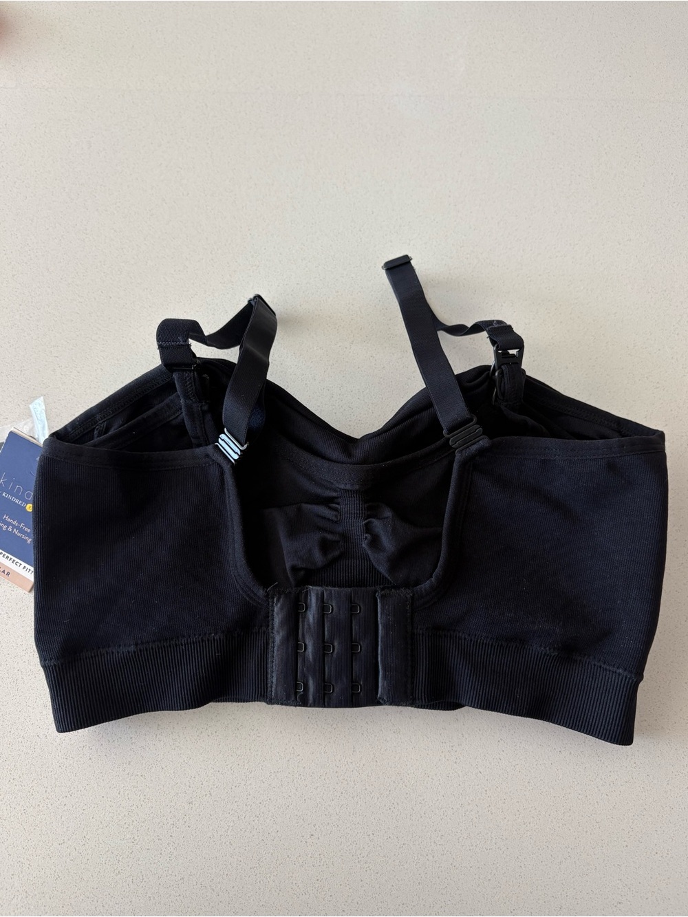 Kindred Bravely Hands-Free Pumping & Nursing Bra Black M Regular NWT - KB2 - Picture 7 of 10